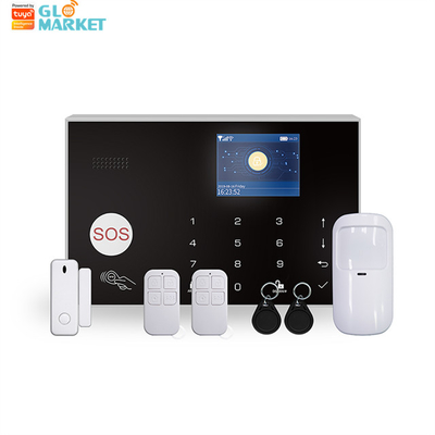 สมาร์ทโฮม Tuya Alarm System Alexa Google Voice Control ไร้สาย Wifi 4G SMS Alarm System