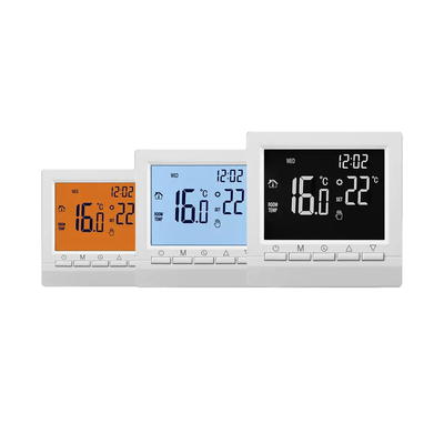 โปรแกรม Wireless Wifi Smart Thermostats Boiler เครื่องทำน้ำร้อนบนพื้น