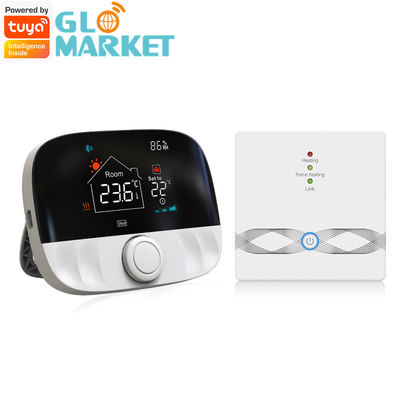 Glomarket Tuya Wifi Smart Thermostat เครื่องทำความร้อนใต้พื้นไฟฟ้า เครื่องทำความร้อนด้วยแก๊ส แบบดิจิตอล 433RF Thermostat