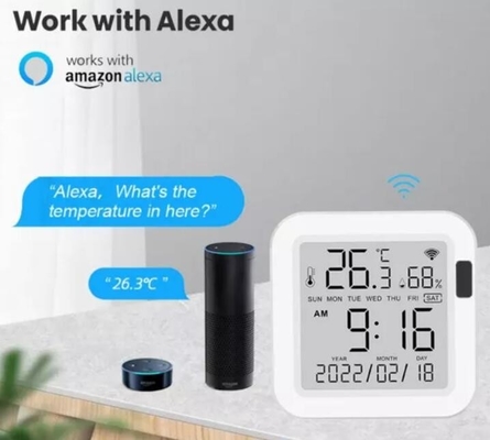 Glomarket Tuya Wifi Smart Temperature Humidity Sensor Wireless Home Thermometer Hygrometer Detector. ซื้อทันที เพิ่มลงในรถเข็น