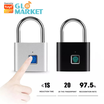 การควบคุมแอป Tuya กุญแจลายนิ้วมืออัจฉริยะการชาร์จ USB แบบไร้กุญแจสำหรับลิ้นชักกระเป๋าเดินทางประตู