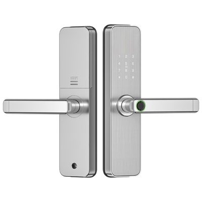 Glomarket Tuya Smart Door Lock ห้องนอน บ้าน ดิจิตอล บิโอเมทริกนิ้วมือ จับมือฉลาด ล็อคอิเล็กทรอนิกส์