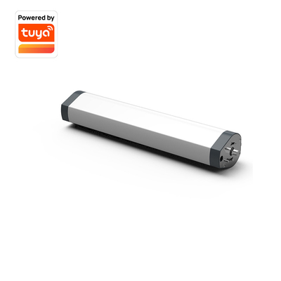Glomarket Tuya Wifi Smart Home Motorized Flexible Rail Curtain App Remote Control Google Alexa Motorized Smart Curtain