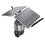 Tuya 4G US / AU / JP Solar PTZ กล้อง Two Way Voice Waterproof Solar Powered Smart Camera