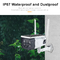 Solar Tuya Smart Camera การตรวจสอบแบบไร้สาย IP67 Waterproof 1080P HD Wifi Security Camera