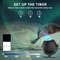 Gloamrket Smart WiFi LED Light Tuya APP ควบคุมด้วยเสียง Starry Sky Night Light Projector
