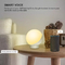 Tuya 12w Wifi Smart Table Lamp การควบคุมด้วยเสียงแบบไร้สาย RGB Dimmable Lamp