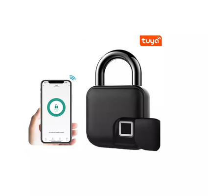 กุญแจลายนิ้วมือ Tuya Keyless IP65 กันน้ำ ชาร์จ USB โลหะผสมสังกะสี
