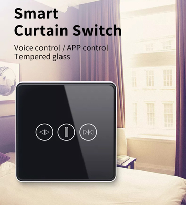 WiFi/Zigbee Smart Curtain Switch ควบคุมด้วยเสียง Google Assistant สวิตช์หน้าจอสัมผัส