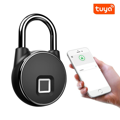 โลหะผสมสังกะสี Tuya Smart Lock USB ชาร์จใหม่ได้ การรักษาความปลอดภัย Keyless ลายนิ้วมือ ป้องกันการโจรกรรม