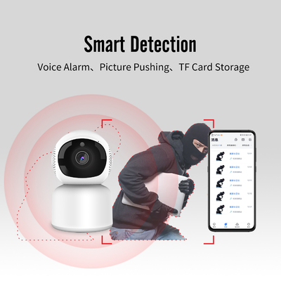 1080P Tuya Smart Camera Full HD Wifi Alexa Google PIR Detection กล้อง PTZ ความปลอดภัย