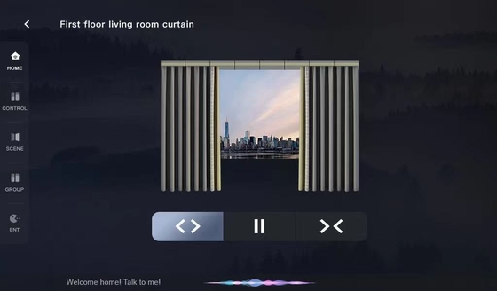 มัลติฟังก์ชั่น Smart Home Panel Music Scene หน้าจอสัมผัส Tuya Zigbee Gateway 7 นิ้ว