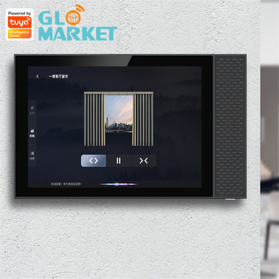 Tuya Smart Home Zigbee Gateway Wifi 7 นิ้ว BLE Music Wall Touch Screen แผงควบคุมอัจฉริยะ