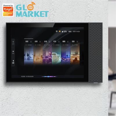 Tuya Smart Home Zigbee Gateway Wifi 7 นิ้ว BLE Music Wall Touch Screen แผงควบคุมอัจฉริยะ
