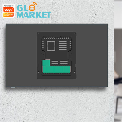 Tuya Smart Home Zigbee Gateway Wifi 7 นิ้ว BLE Music Wall Touch Screen แผงควบคุมอัจฉริยะ