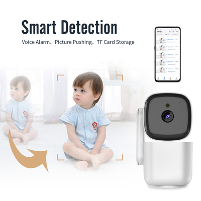 2.4G 5G Wifi Smart Camera ในร่ม Night Vision One Way Intercom Smart Home Security Camera