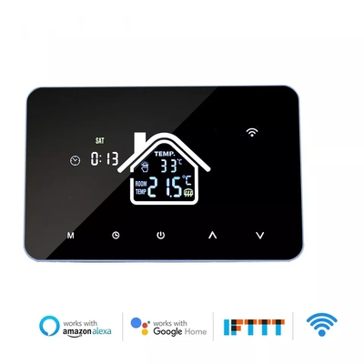 บ้านอัจฉริยะ Tuya Wifi APP ควบคุมเทอร์โมสตัทเครื่องทำความร้อนใต้พื้นเครื่องควบคุมอุณหภูมิอัจฉริยะ
