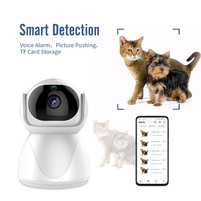 Tuya Smart Security Camera Home Mini Wifi การตรวจจับการเคลื่อนไหว PIR ในร่มสำหรับบ้านอัจฉริยะ