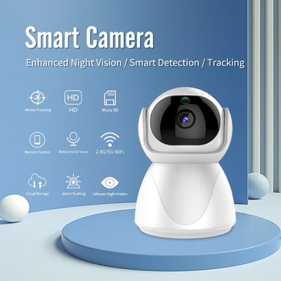 Tuya Smart Security Camera Home Mini Wifi การตรวจจับการเคลื่อนไหว PIR ในร่มสำหรับบ้านอัจฉริยะ