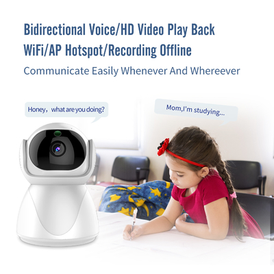 Tuya Smart Security Camera Home Mini Wifi การตรวจจับการเคลื่อนไหว PIR ในร่มสำหรับบ้านอัจฉริยะ