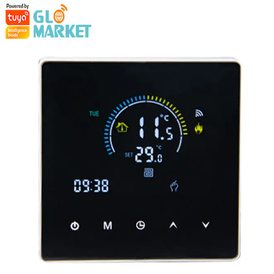 Tuya Wifi เทอร์โมสมาร์ทที่ตั้งโปรแกรมได้สำหรับการทำความร้อนหม้อต้มแก๊สไฟฟ้าพื้นน้ำ
