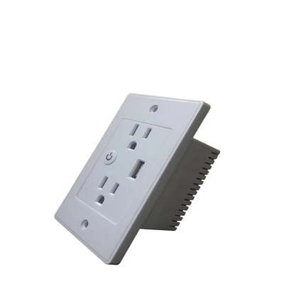 Tuya 2.4GHz Wifi Wall Outlet ซ็อกเก็ตปลั๊กไฟฟ้าอัจฉริยะพร้อมพอร์ต USB 1 พอร์ต