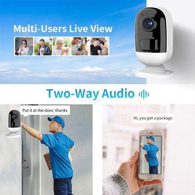 3MP Tuya Smart Camera Wifi ไร้สาย Baby Monitoring ระบบเฝ้าระวังกล้อง