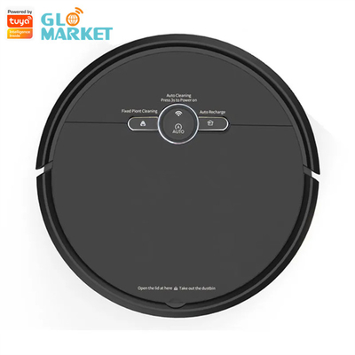Tuya Smart Robot เครื่องดูดฝุ่น Wifi App ควบคุมหุ่นยนต์กวาดพื้นพร้อมถังเก็บน้ำ
