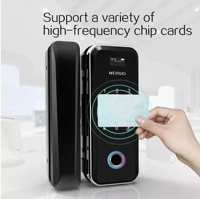 Smart Tuya Wifi Glass ล็อคประตูอัจฉริยะล็อครหัสผ่านคีย์บอร์ดดิจิตอลด้วยลายนิ้วมือ