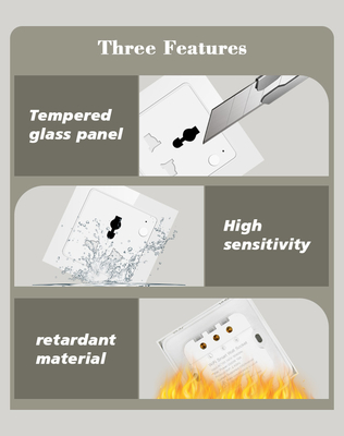 Glomarket Tuya Smart Socket 16A ระบบอัตโนมัติภายในบ้าน Wifi Smart Wall Outlet
