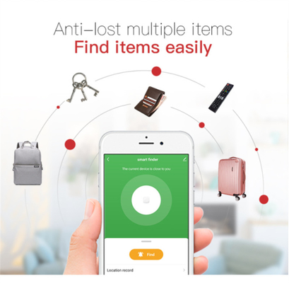 Tuya อุปกรณ์ป้องกันการสูญหาย Bluetooth Alarm Smart Finder Tile Wallet Keys Alarm Locator