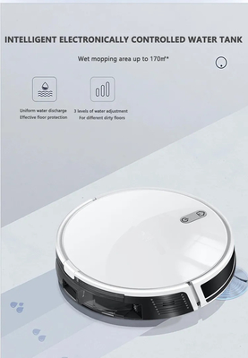 Glomarket Tuya เครื่องดูดฝุ่นหุ่นยนต์อัจฉริยะ Wifi พร้อมถังเก็บน้ำสำหรับบ้านอัจฉริยะ