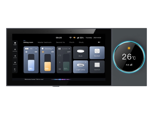 Glomarket Smart Home Control Center หน้าจอสัมผัสขนาด 6 นิ้ว Tuya Zigbee Gateway