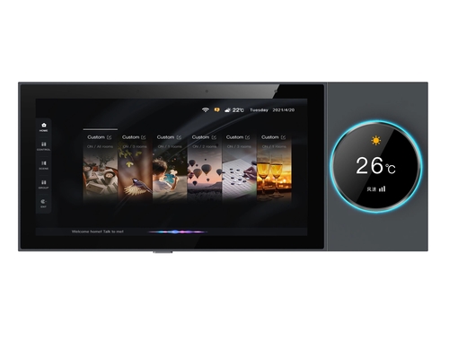 Glomarket Smart Home Control Center หน้าจอสัมผัสขนาด 6 นิ้ว Tuya Zigbee Gateway