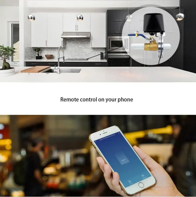 Glomarket Tuya Smart Water Valve wifi / zigbee Controller พร้อม Alexa Google