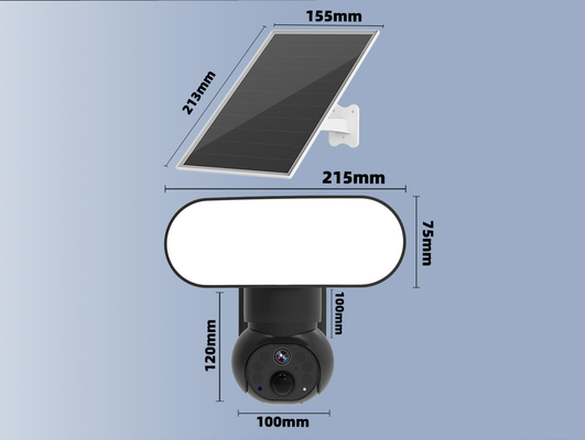 Smart Floodlight Wifi 4G Camera Solar Security 3MP Motion Tracking กล้องเสียงสองทาง
