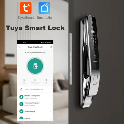 การบิน อัลลูมิเนียมสลัด การรับรู้ใบหน้า ประตูสมาร์ทล็อค Cloud Data Storage