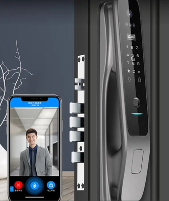 การบิน อัลลูมิเนียมสลัด การรับรู้ใบหน้า ประตูสมาร์ทล็อค Cloud Data Storage