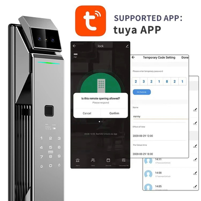 Glomarket Tuya Security ล็อคสมาร์ทอัตโนมัติเต็ม 3D ล็อคการจําเพาะหน้า
