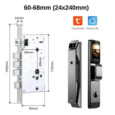 Glomarket Tuya Security ล็อคสมาร์ทอัตโนมัติเต็ม 3D ล็อคการจําเพาะหน้า