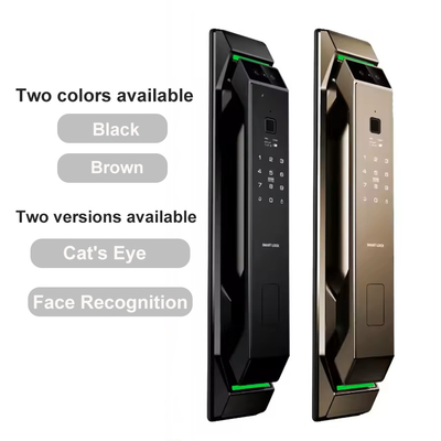 โกลมาร์เก็ต 3d การจํานองใบหน้าลายนิ้วมือ Tuya Wifi Digital Smart Lock