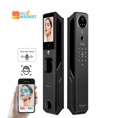 หัวหินหนัก อัจฉริยะการจําเพาะใบหน้าล็อค Tuya สมาธิ intercom ภาพ