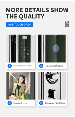 การจําเพาะใบหน้าแบบ 3 มิติ ล็อคฉลาด Usmart Go APP การจัดการฉลาด