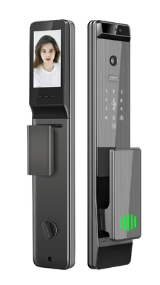 Glomarket Tuya Digital Smart Lock ระบบชีวภาพอัตโนมัติเต็ม ระบบรักษาความปลอดภัยลายนิ้วมือ 3d การจํานองใบหน้า รหัสผ่าน ล็อคประตู