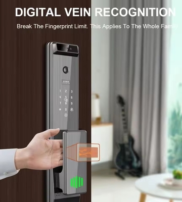 Glomarket Tuya Digital Smart Lock ระบบชีวภาพอัตโนมัติเต็ม ระบบรักษาความปลอดภัยลายนิ้วมือ 3d การจํานองใบหน้า รหัสผ่าน ล็อคประตู