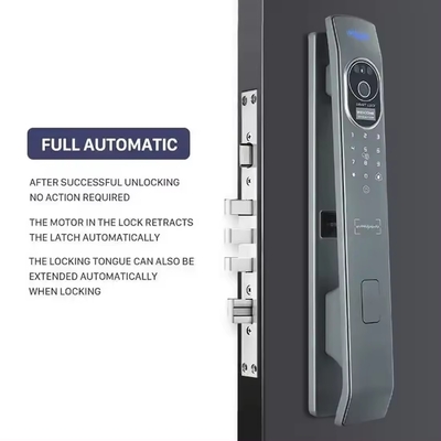 Glomarket Tuya Smart Door Lock 3d การจําเพาะใบหน้า ล็อคสมาร์ทอัตโนมัติ พร้อมกล้อง ล็อคประตูความปลอดภัยชีวภาพสมาร์ท