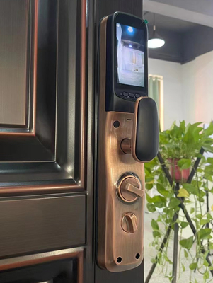Glomarket Tuya Smart Door Lock 3d การจําเพาะใบหน้า ล็อคสมาร์ทอัตโนมัติ พร้อมกล้อง ล็อคประตูความปลอดภัยชีวภาพสมาร์ท