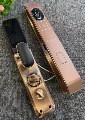 Glomarket Tuya Smart Door Lock 3d การจําเพาะใบหน้า ล็อคสมาร์ทอัตโนมัติ พร้อมกล้อง ล็อคประตูความปลอดภัยชีวภาพสมาร์ท
