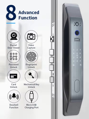 Glomarket Tuya Smart 3D Face แอพล็อคประตูอัตโนมัติเต็ม ระยะไกลเปิดล็อคลายนิ้วมือ