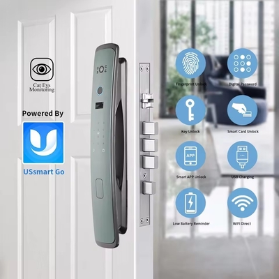 Glomarket Smart Tuya Wifi ประตูล็อค อัตโนมัติ เตือนนิ้วมือ APP สมาร์ท คีย์ หลักศัพท์ดิจิตอล ความปลอดภัย ล็อคอัตโนมัติ